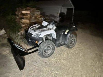 KYMCO MXU 50 inch Snow Plow Kit with a Snow Plow Mount - Image 1 of 4