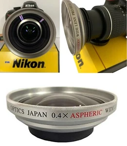 X40 ASPHERICAL HD WIDE ANGLE LENS LENS FOR NIKON D40 D60 D70 D80 D90 D3100 D50 - Picture 1 of 12