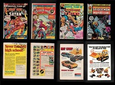 MARVEL TEAM UP 32 33 47 88 HUMAN TORCH SPIDER-MAN NIGHTHAWK THING INVISIBLE GIRL