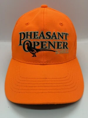 Pheasant Opener Scheels Outfitters Since 1902 Hunter Cap Hat Orange Polyester - Image 1 of 4