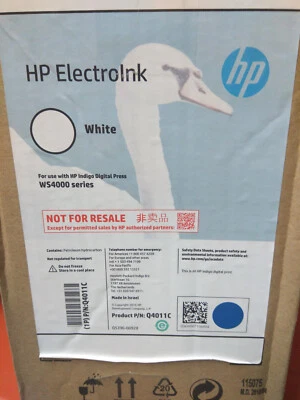 Estuche HP/Indigo de tinta blanca cantidad 10 unidades/botes por estuche Foto 1 de 2