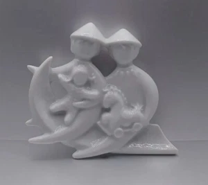 Adorno de Navidad de porcelana 1978 Modernista Jean Jacques Prolongeau Diseño - Imagen 1 de 9