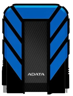 HD710 Pro Durable USB 3.0 Hard Drive 1TB Blue Dust Water Shock Proof ADATA - Image 1 of 2