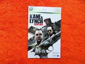 KANE & LYNCH Dead Men - Original Handbuch - Microsoft Xbox 360 - Bild 1 von 2