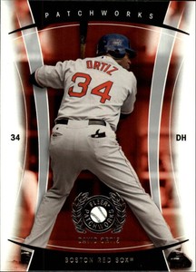 2005 Fleer Patchworks Baseball Card #5 David Ortiz
