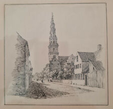 Batty, Robert Entwurfszeichnung als Volage zu Stichen. Erlöserkirche um 1825 sf