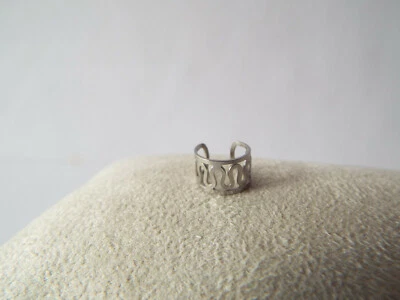 Ohrklemme Edelstahl Silberfarben Ear Cuff Ohrringe Ohrstecker Ohrclip - Bild 1 von 2