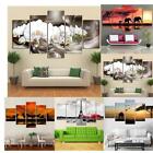 5Panel Canvas Wall Art For Living Room Abstract Painting For