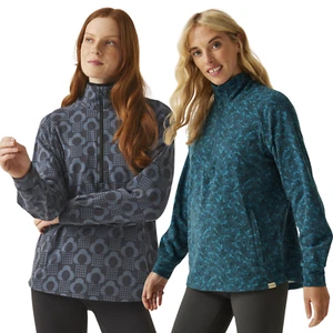Regatta Womens Orla Kiely Half Zip Pullover Warm Winter Fleece Jumper - Picture 1 of 13