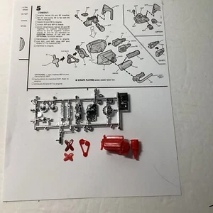Monogram,  Chevrolet Corvette. 283 V-8 Motor, ! ￼Scale. 1/24 - Picture 1 of 6