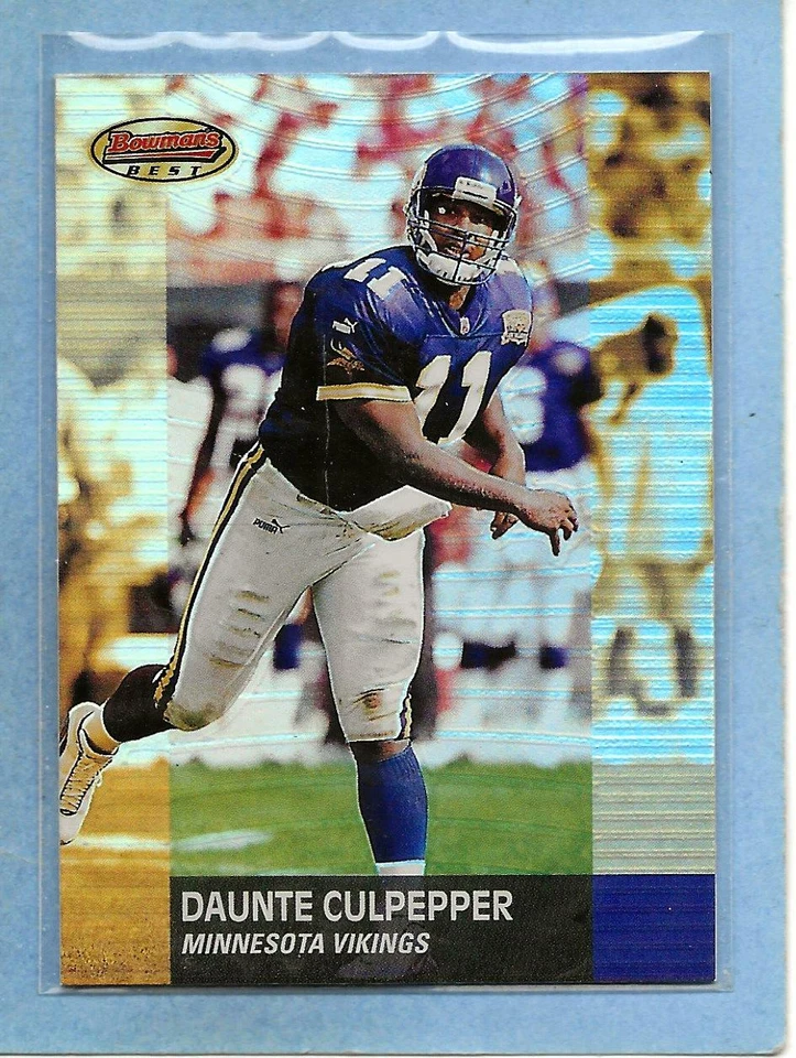 DAUNTE CULPEPPER - 2001 Bowman's Best - #79 - Vikings - $1.00 Shipping - Image 1 of 1