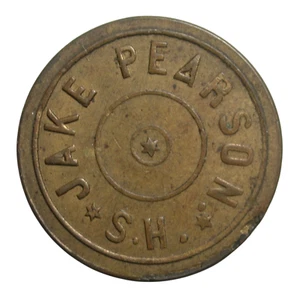 Slough House, CA H.S. Jake Pearson G/F 5¢ Token - Picture 1 of 2