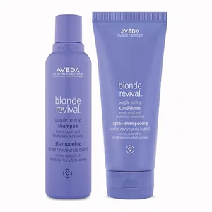 Aveda Blonde Revival Purple Toning Shampoo and Conditioner Duo 6.7 fl oz - Picture 1 of 3