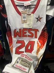 Kobe Bryant selten Mitchell & Ness Herren Large 2009 All-Star West Trikot weiß #24 - Bild 1 von 3