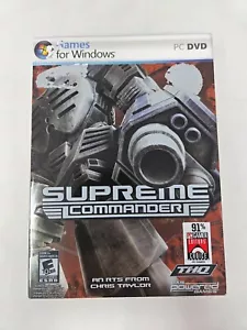 Supreme Commander PC DVD-ROM 2007 - Picture 1 of 5