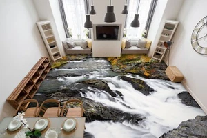 3D Trees Streams I5227 Floor WallPaper Murals Wall Print Decal AJ Coco 2024 - Picture 1 of 5
