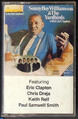 Sonny Boy Williamson with Yardbirds and Clapton MC Cassette [MC-08] Made in USA Foto 1 de 4