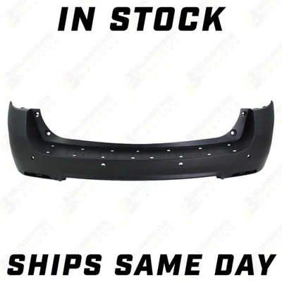 NEW Primered Rear Upper Bumper Cover Fascia for 2010-2015 Chevy Equinox w/ Park Foto 1 de 4