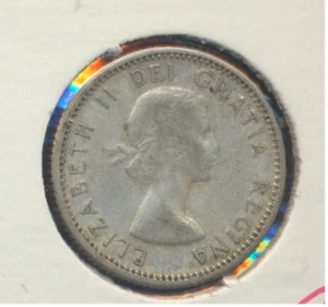 Canada 10 Cent Coin, 1957 Dime - Bild 1 von 2