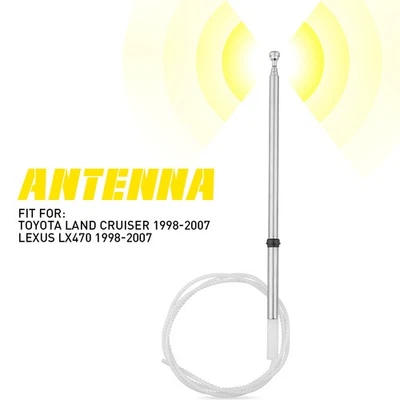 Replacement For Toyota Land Cruiser 1998-2007 Antenna Mast Power Assy 8633760151 - Image 1 of 4