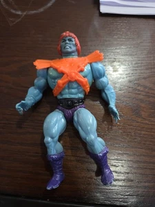 Chaleco de Colección MOTU Mattel He-Man FAKER Cabeza Suave 1982 Taiwán Piernas Sueltas - Imagen 1 de 4