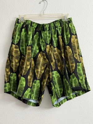 Bañador Sauvage LA estampado de hojas de plátano para hombre talla 30 Foto 1 de 4