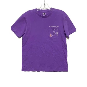 Dumbo Movie Timothy Let Your Dream Soar Uniqlo Disney lila Shirt Damen XS - Bild 1 von 6