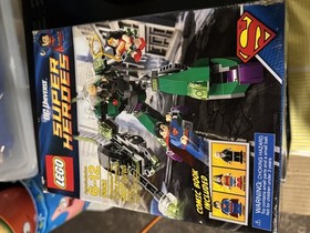 LEGO DC Super Heroes Superman vs Power Armor Lex 6862 (open Box - Sealed) READ