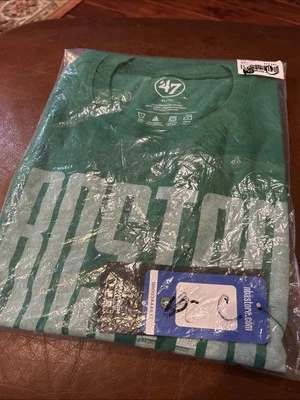 ‘47 Boston Celtics T-shirt Mens XL New In Sealed Package - Image 1 of 4