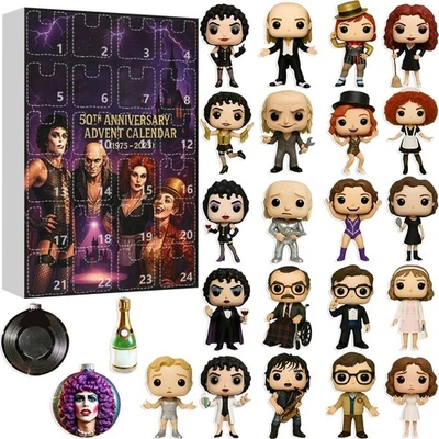 2025 The Rocky Horror Picture Show Advent Calendar Gift 24 x Christmas Countdown - Image 1 of 4