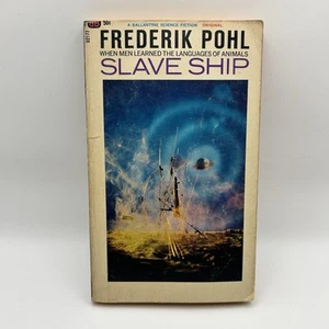 Slave Ship 1966 Frederik Pohl Vintage SciFi, Ballantine Paperback Book - Picture 1 of 4