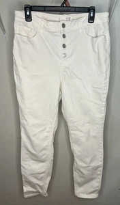 Lauren Conrad White High Rise Skinny Jeans Size 16, Women’s - Picture 1 of 3
