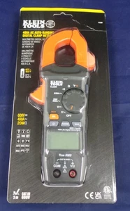 Klein Tools CL220 400 Amp Pinza amperimétrica digital CA rango automático con temperatura NUEVO - Imagen 1 de 2