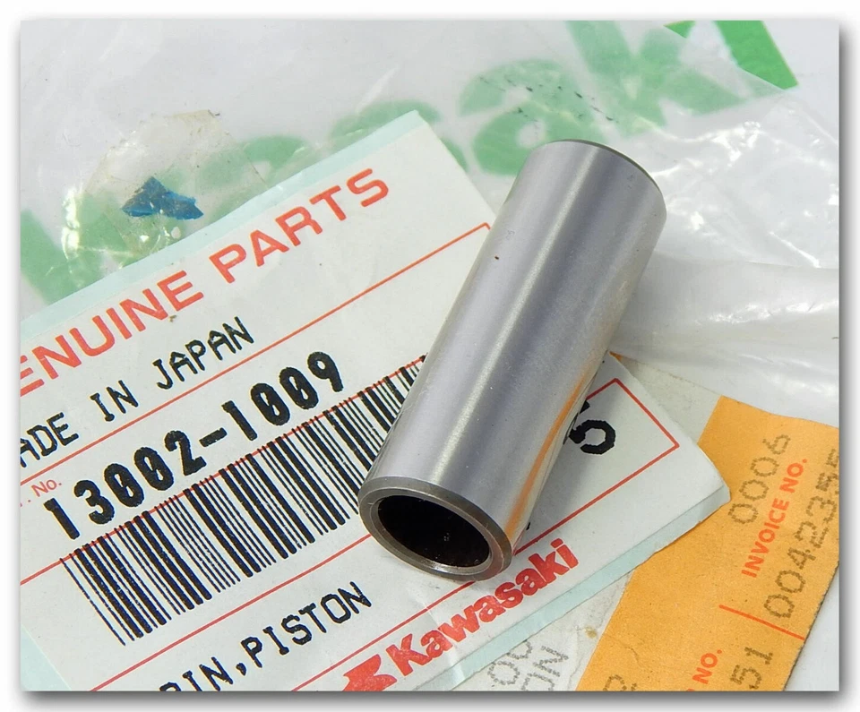 Pin de muñeca de pistón Kawasaki KX80 KDX80 1979-1988 NOS OEM 13002-1009 Foto 1 de 4