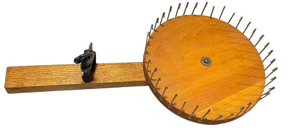 Antiguo telar de mesa hecho a mano para tejer/tejer RARO DIFÍCIL DE ENCONTRAR Foto 1 de 1