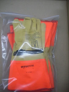 Power Master Lineman Lederhandschuhe Protektoren Gr.9 Posten von 6pr 4 Posten verfügbar - Bild 1 von 8