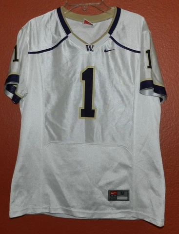Washington Huskies Nike Football Jersey Youth Medium (8 to 10) Cover