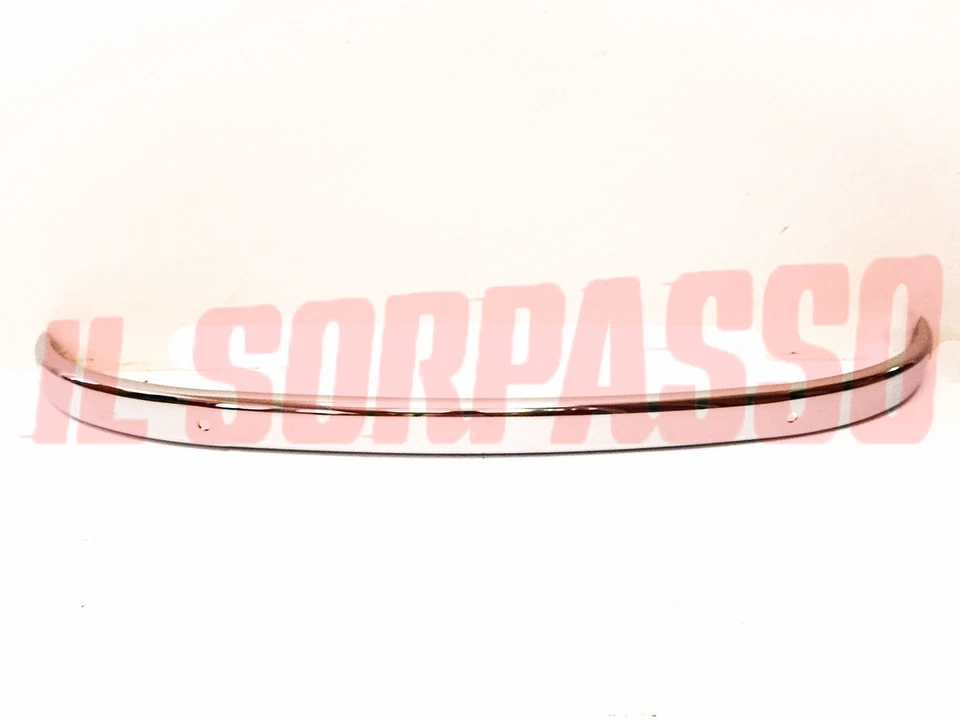 PARAURTI  POSTERIORE FIAT 600 + D DOPPIA CROMATURA 45 MICRON Foto 1 de 1