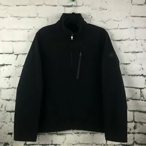 Calvin Klein Mens M LG XXL Black 4 Way Stretch Breathable Water Resist Jacket C4 - Picture 1 of 26