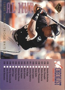 1995 Leaf Checklists Chicago White Sox Baseball Card #3 Frank Thomas
