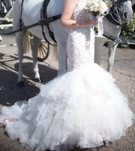 Blush Mori Lee Wedding dress + accessories  - Picture 1 of 11