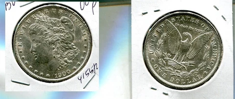 1900 P MORGAN SILVER DOLLAR BU 4155R Cover