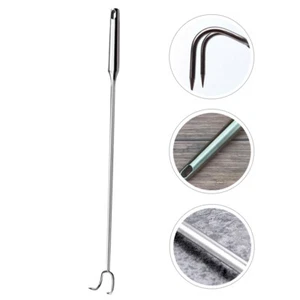  Stainless Steel Meat Hook Bbq Flipper Food Turner Hooks Barbecue - Picture 1 of 12