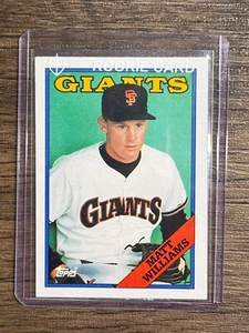 1988 Topps MATT WILLIAMS ROOKIE CARD #372 (RC) Giants - Picture 1 of 2