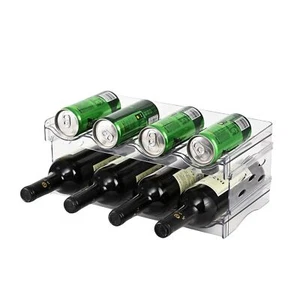 Water Bottle Organizer2 Pack Water Bottle Holder For Kitchen Fridge Cabinet Orga - Picture 1 of 9
