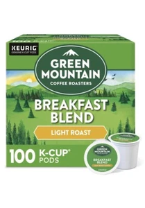 Cápsulas K-Cup Green Mountain Coffee Breakfast Blend (100 ct.) - Imagen 1 de 8
