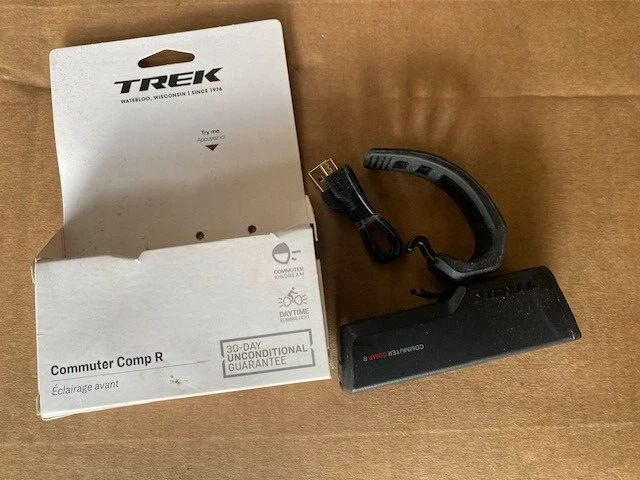 TREK Commuter Comp R Front Bike Light 450 Lumens Color Black 5252793