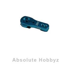 Servo cuerno azul ajustable de aluminio AHZ brazo único Futaba/Savox (25T) - Imagen 1 de 1