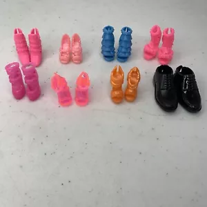 Lot of 8 Pairs Barbie & Ken Doll Shoes Fashion Doll Accessories - Picture 1 of 4
