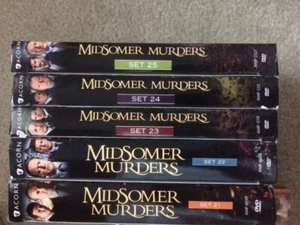 Midsomer Murders 21-25 set 21 22 23 24 25 DVD Lot Region 1 - Picture 1 of 2